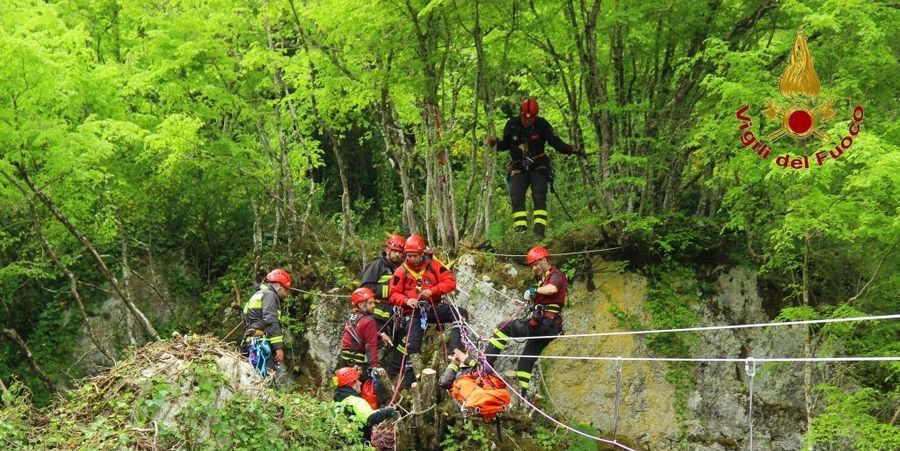 Avellino, esercitazioni SAF a Lioni