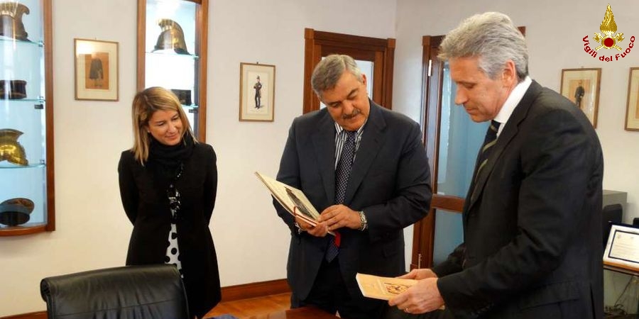 Roma, visita del nuovo Questore al Comando provinciale