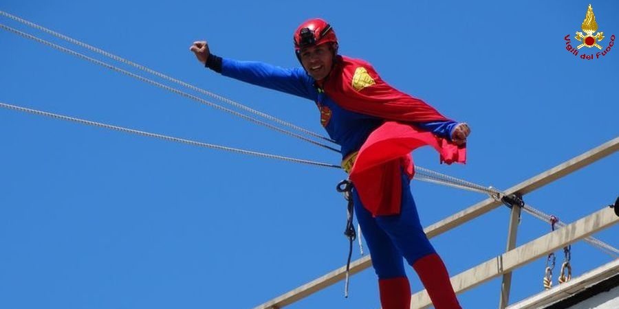 Roma, i Vigli del Fuoco all'ospedale Bambin Gesù di Palidoro
