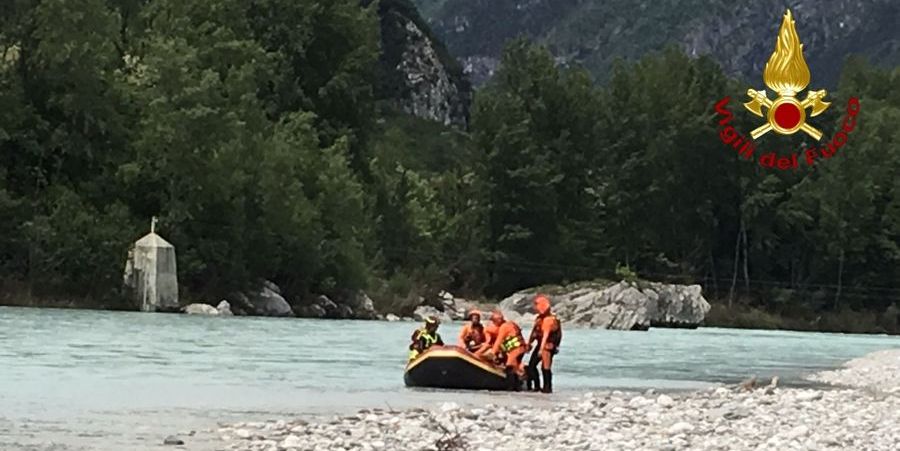 Trieste, esercitazione soccorritori fluviali alluvionali