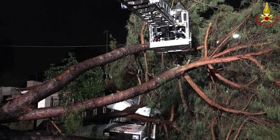 interventi maltempo Lazio