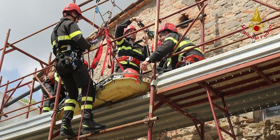 Pistoia, i Vigili del fuoco hanno partecipato alla manifestazione "PistoiaCasaFutura"