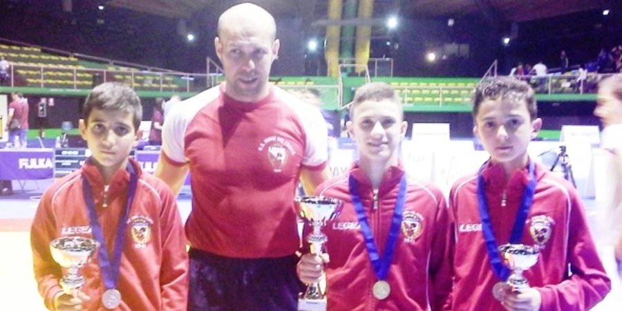 Atleti del G.S. VV.F. "G. Merolillo" di Reggio Calabria