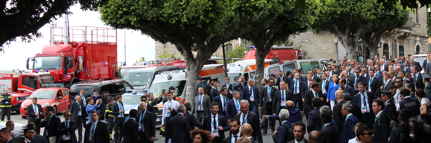 G7 Taormina: l'impegno del Corpo Nazionale dei Vigili del fuoco