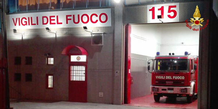Milano, attivazione operativa del distaccamento volontario dei Vigili del fuoco di Melegnano