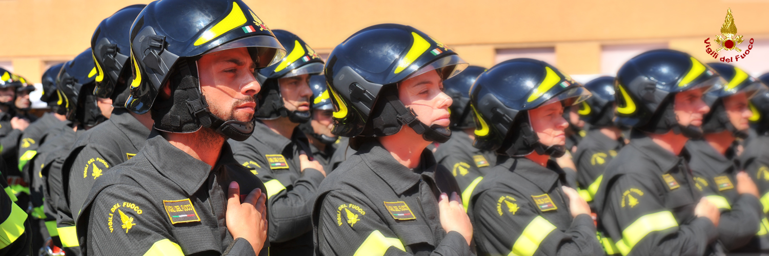 Scuole Centrali Antincendi, giurano i Vigili del Fuoco