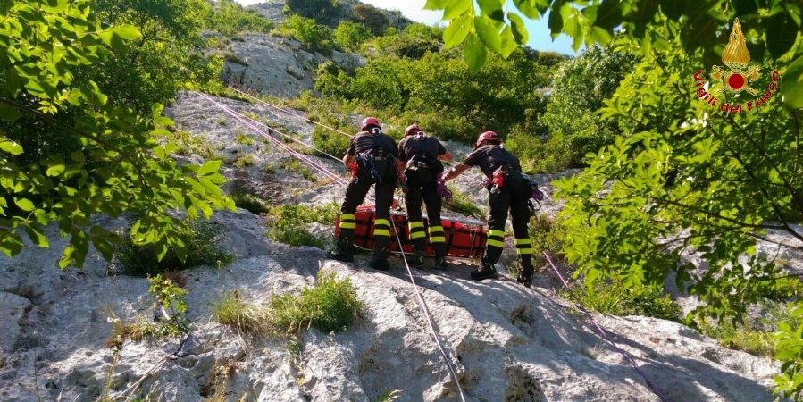 Isernia, conclusa esercitazione SAF nel comune di Rocchetta al Volturno
