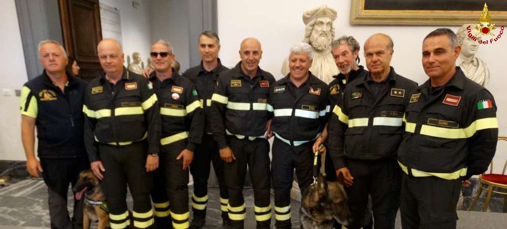 Roma, assegnato ai Vigili del fuoco il Premio Simpatia
