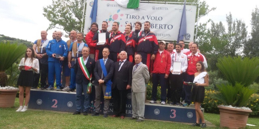 Podio squadra VF F.O.