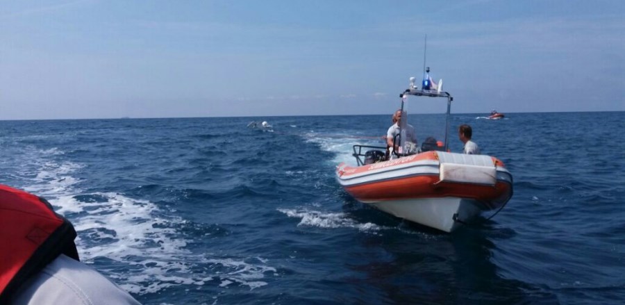 Livorno, soccorso un natante in difficoltà