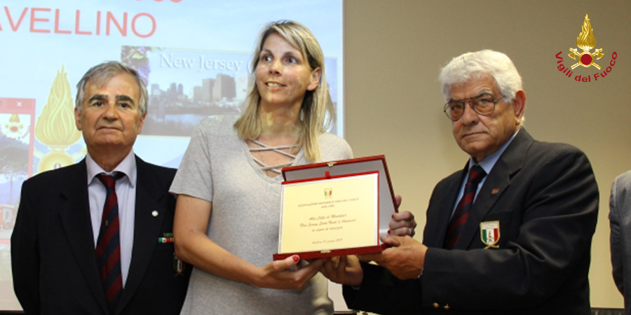 Avellino, una delegazione americana in visita al comando