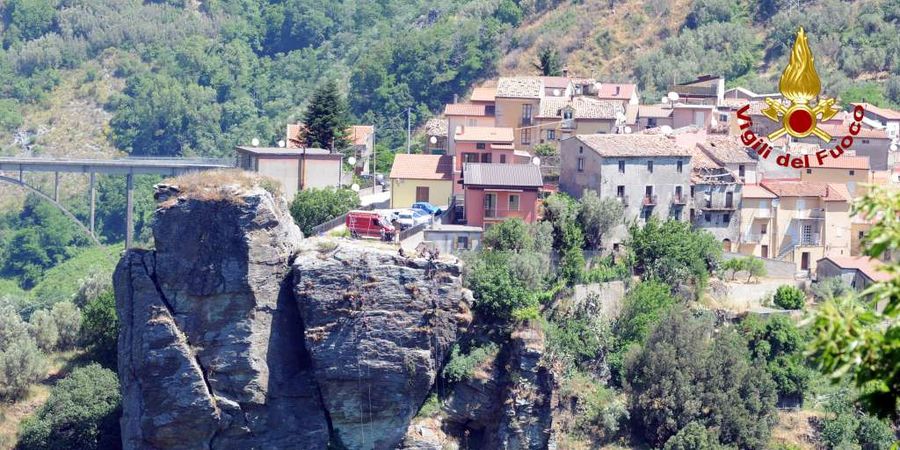 Catanzaro, addestramento SAF a Gimigliano