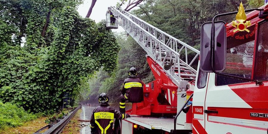 Varese, forte ondata di maltempo