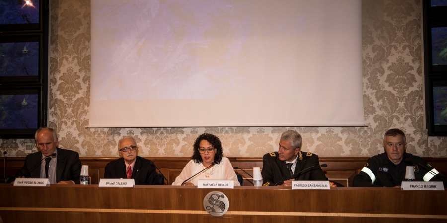 Momenti della conferenza stampa