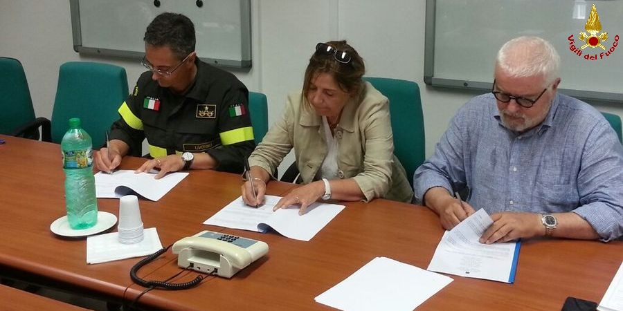 Livorno, convenzione per potenziamento presenza VV.F. sull'Isola d'Elba
