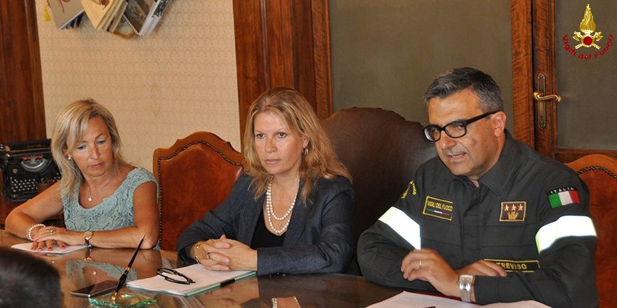 Treviso, firmato l'accordo di Unindustria Treviso e comando provinciale dei Vigili per fuoco per la prevenzione incendi nelle imprese industriali del territorio