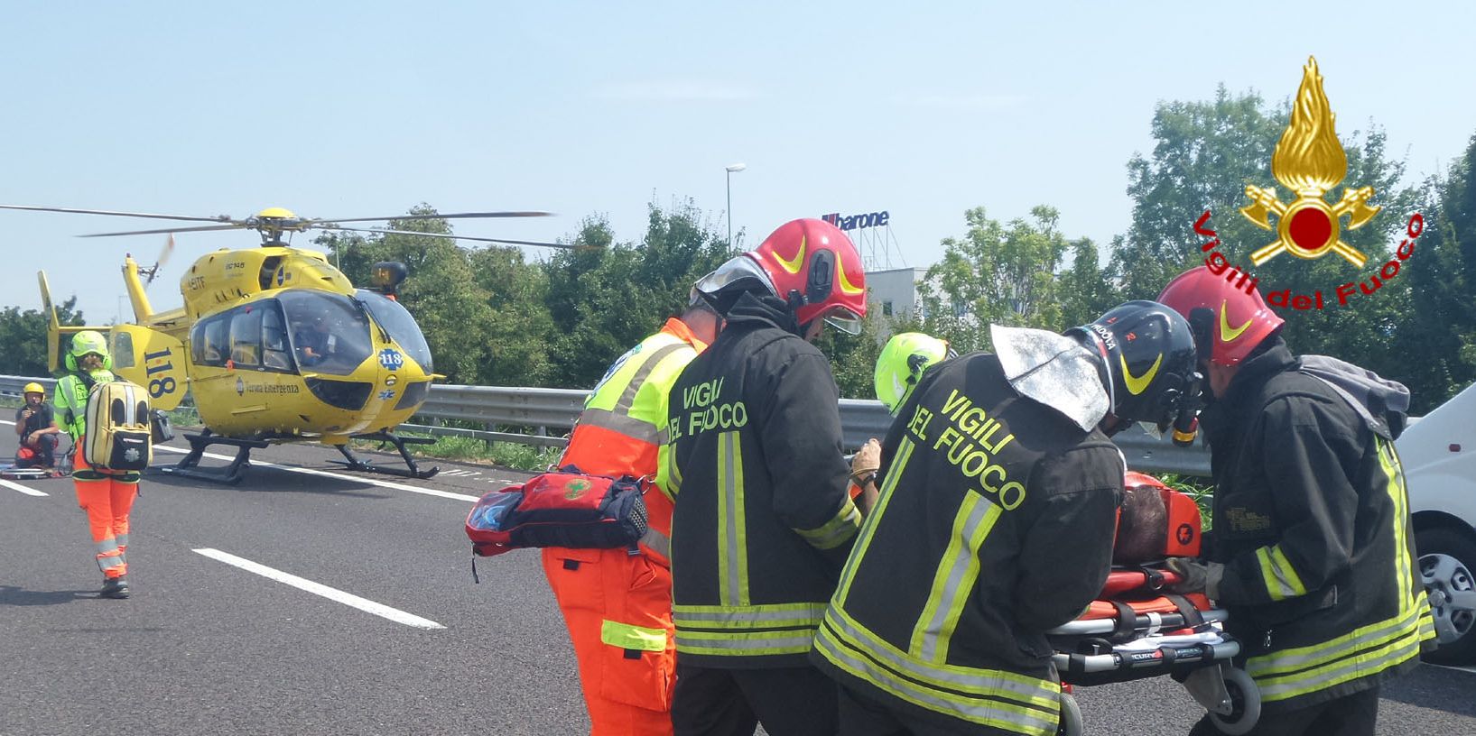 Padova, grave incidente stradale in "A.13" - Bilancio 11 feriti