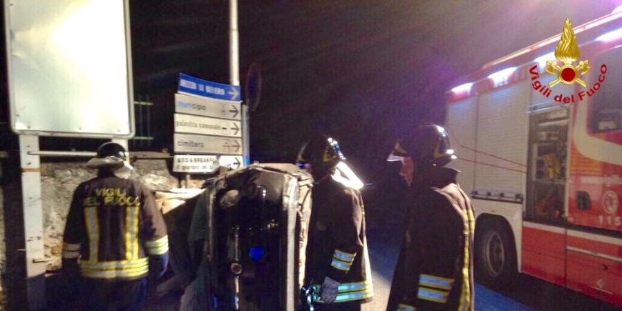 Varese, incidente stradale nel comune di Germignaga