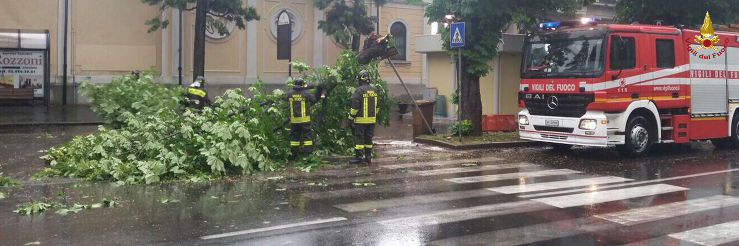 Forte nubifragio si abbatte su Veneto e Lombardia