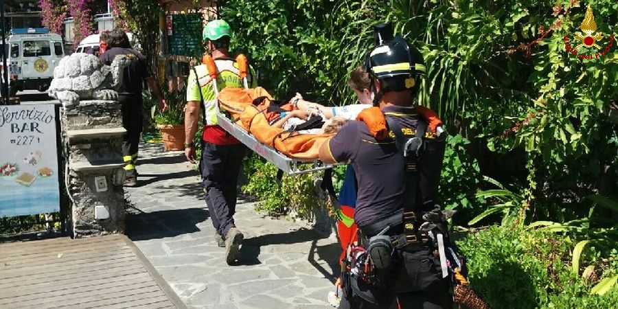 La Spezia, soccorsa turista