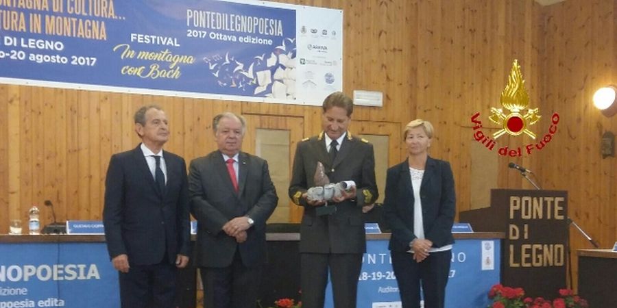 Brescia, riconoscimento al Corpo Nazionale dei Vigili del fuoco