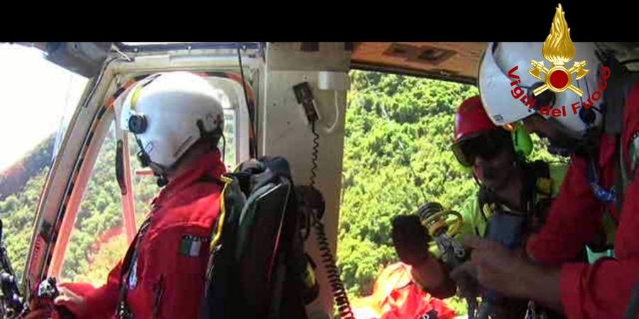 Messina, salvata donna a Salina
