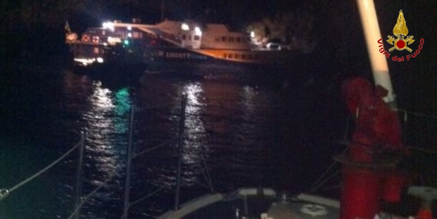 Messina, incidente aliscafo CRIS presso l'isola di Lipari