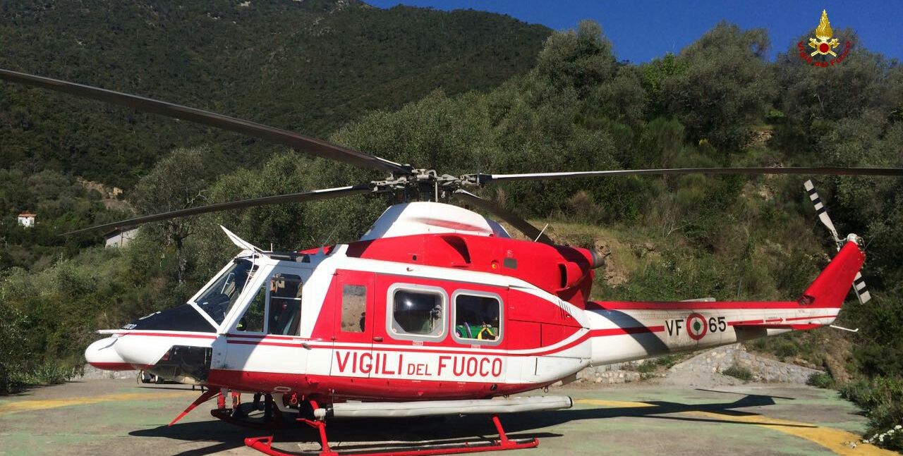 Genova, soccorso un motociclista ferito