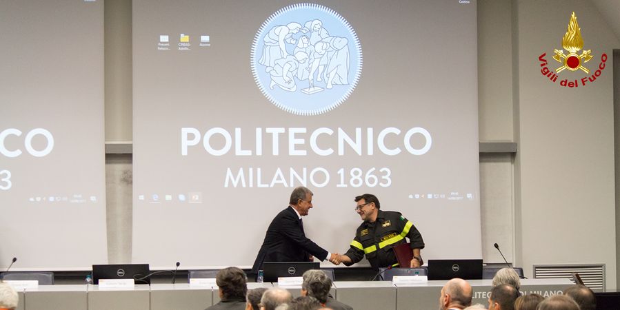 Milano, i Vigili del fuoco partecipano al convegno "Crolli, Affidabilità Strutturale e Consolidamento"