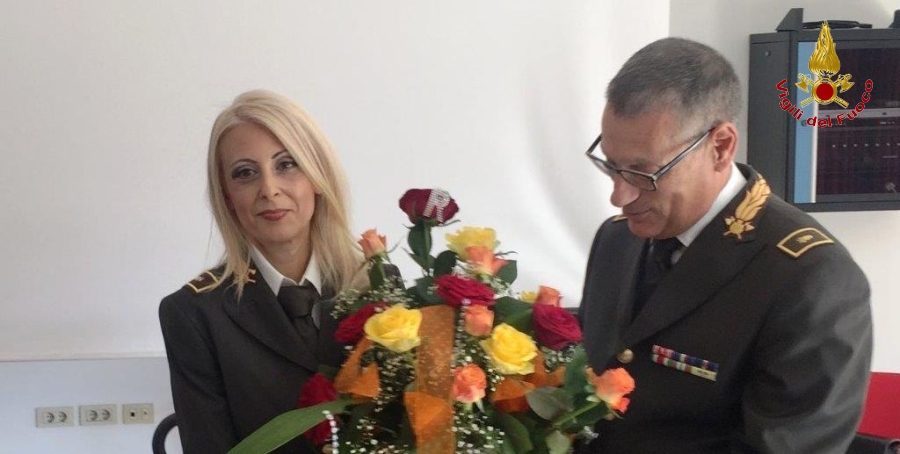 Isernia, passaggio di consegne al Comando provinciale dei Vigili del fuoco