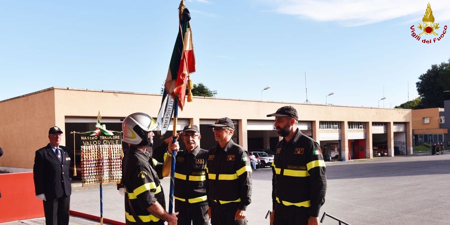 Scuole Centali Antincendi, avvicendamento del nuovo comandante