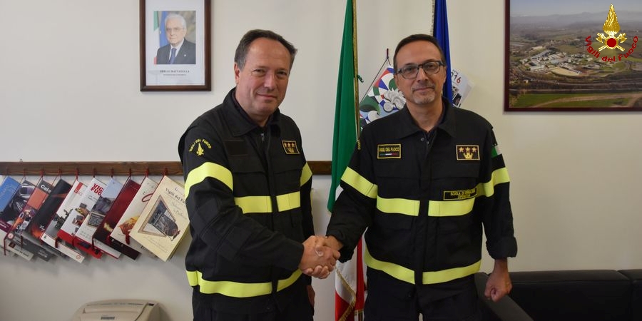 Passaggio di consegne alla Scuola Formazione Operativa di Montelibretti