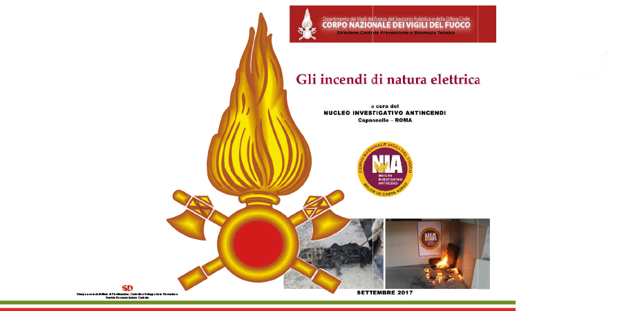 Gli incendi di natura elettrica
