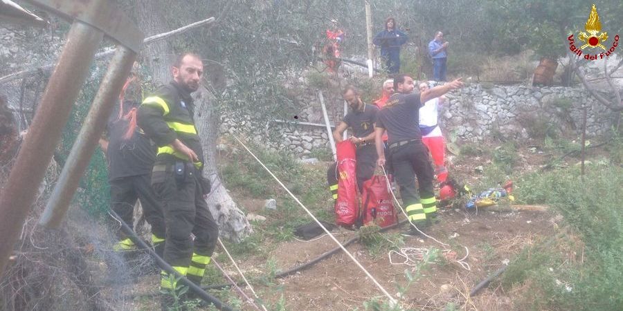 Foggia, tratto in salvo un uomo nel comune di Monte Sant'Angelo