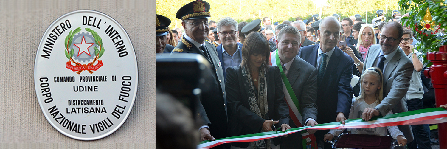 Udine, inaugurata la nuova sede del distaccamento volontario di Latisana