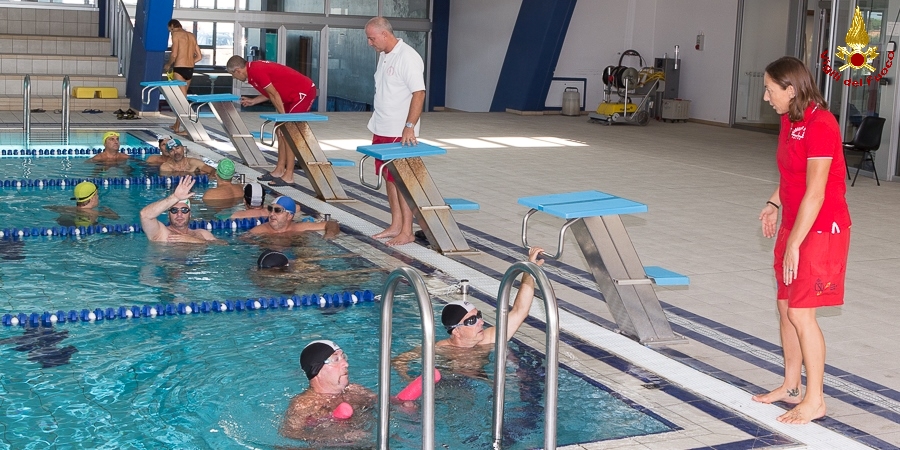 Roma, concluso il I° corso di nuoto dedicato al personale della Direzione Centrale per la Formazione