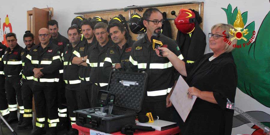 Pisa, donata termo camera ai Vigili del Fuoco di Castelfranco