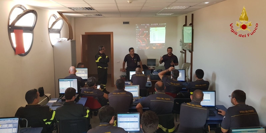 Caserta, terminato il corso per addetti Sala operativa 115