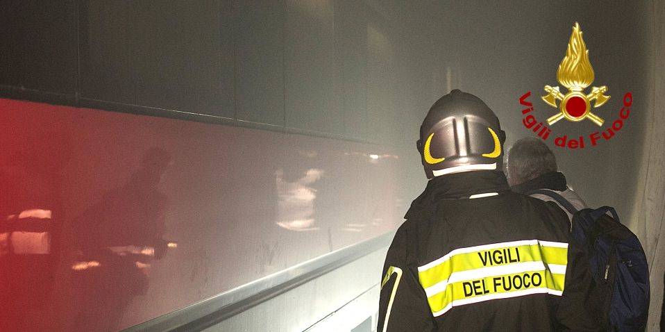 Frosinone, esercitazione di Protezione Civile con simulazione avaria treno AV 37497