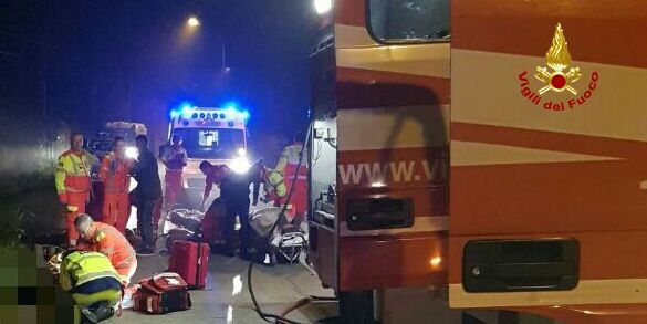 Padova, incidente stradale sulla via Appia nel comune di Abano Terme
