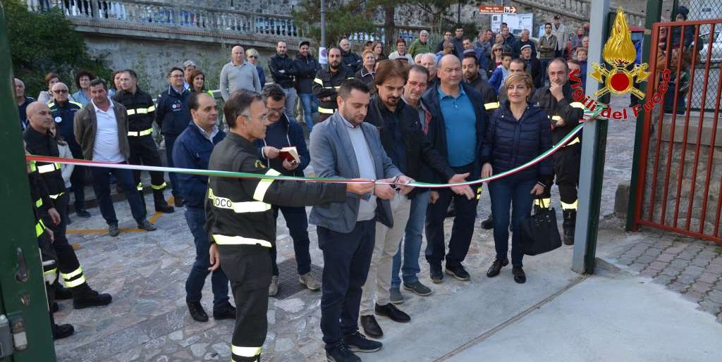 Catanzaro, consegnati i locali al distaccamento volontario di Taverna