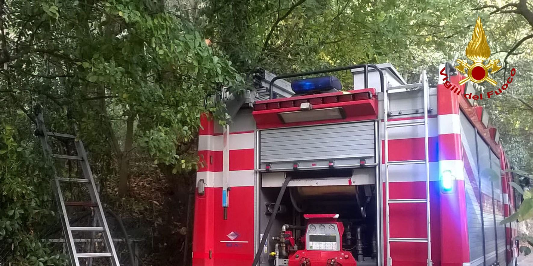 Padova, due distinti interventi dei Vigili del fuoco del distaccamento di Abano Terme