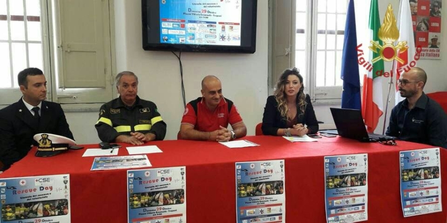 Trapani, giornata del soccorso e del volontariato "Rescue day 2017"