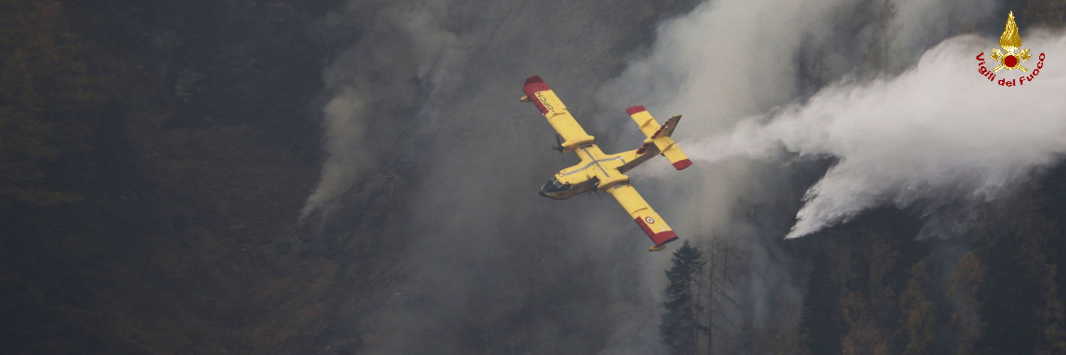 Emergenza incendi in Piemonte: continua l'attività di soccorso