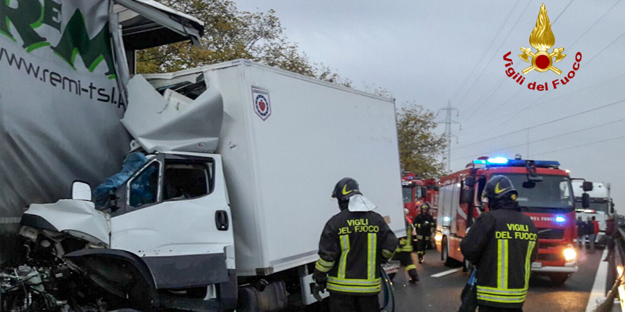 Verona, tamponamento sull'autostrada del Brennero