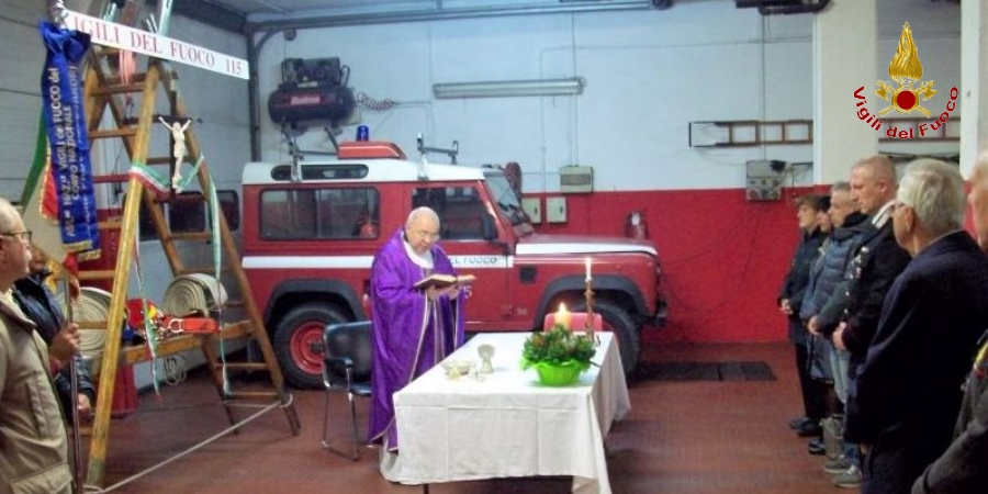 Alessandria, commemerato il Vigile del fuoco Pala Bachisio