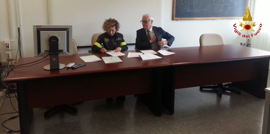 Trieste, la Fondazione CRT dona attrezzature al Comando provinciale dei Vigili del fuoco