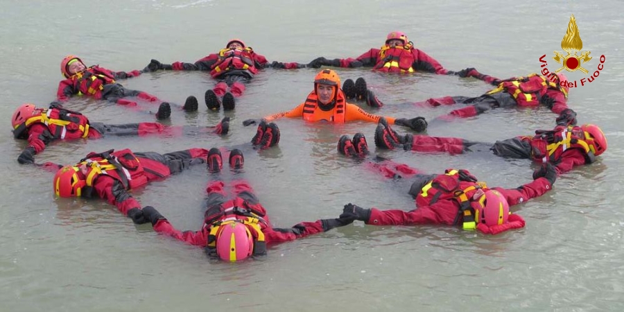 Campobasso, scambio formativo tra Vigili del fuoco e Associazione "Camelot Him"