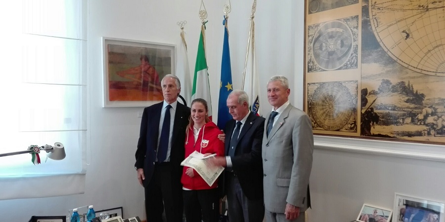 Momenti della premiazione