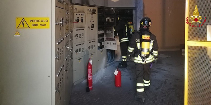 Un principio di incendio in una scuola di La Spezia